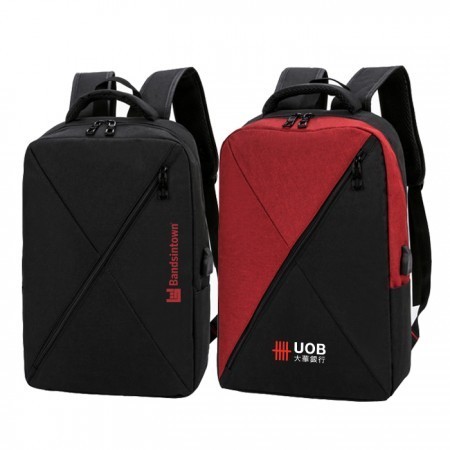 15.6" CROSS Laptop Backpack with USB Port 03